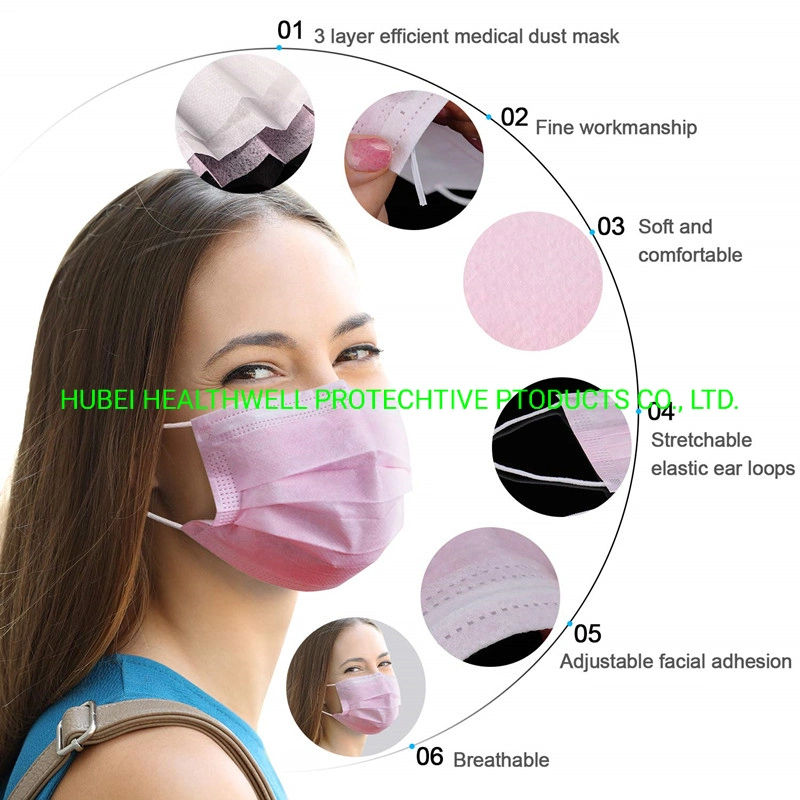 Hot Sale Cartoon Dust Kids Protective Disposable Child Face Mask